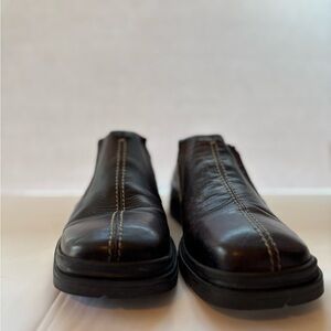 ALDO Men’s “Rue”Brown Square-Toe Loafer / Slip-On — Seam Detail Size 10.5